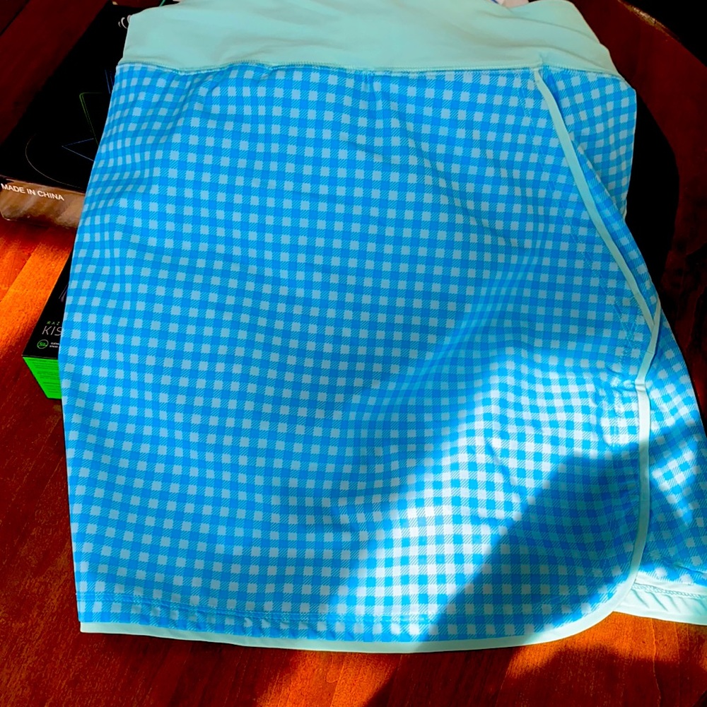 Lands End W active board skirt swim skirt